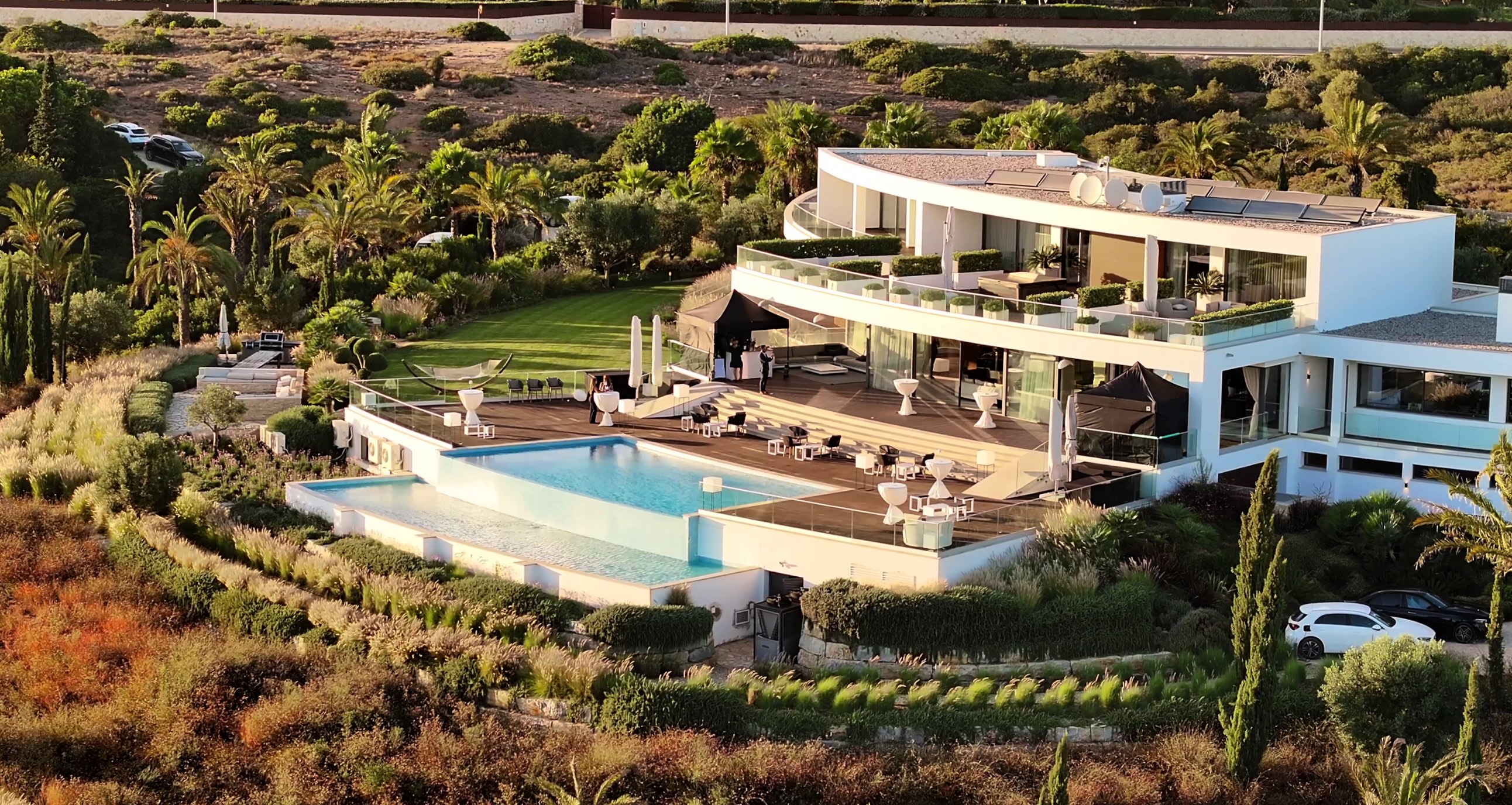 Luxury villa private event